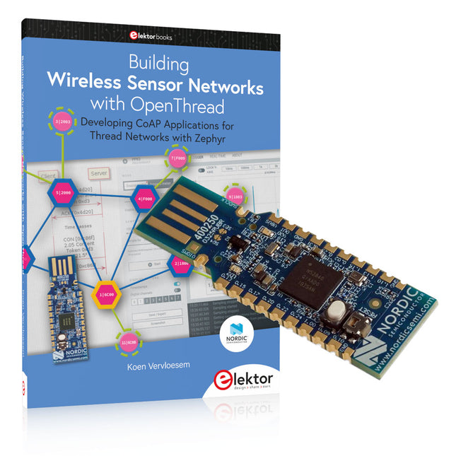 Building Wireless Sensor Networks with OpenThread (Bundel)
