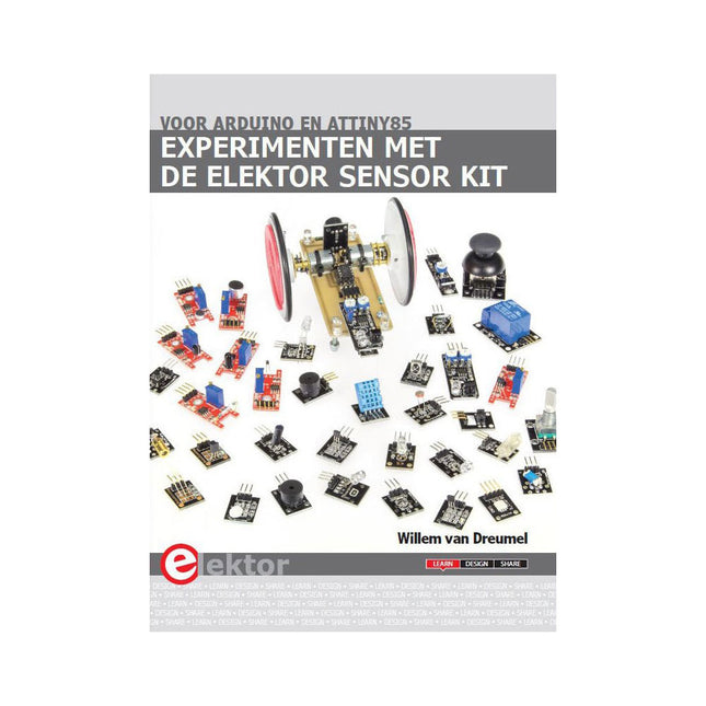 Experimenten met de Elektor Sensor Kit voor Arduino en ATtiny85