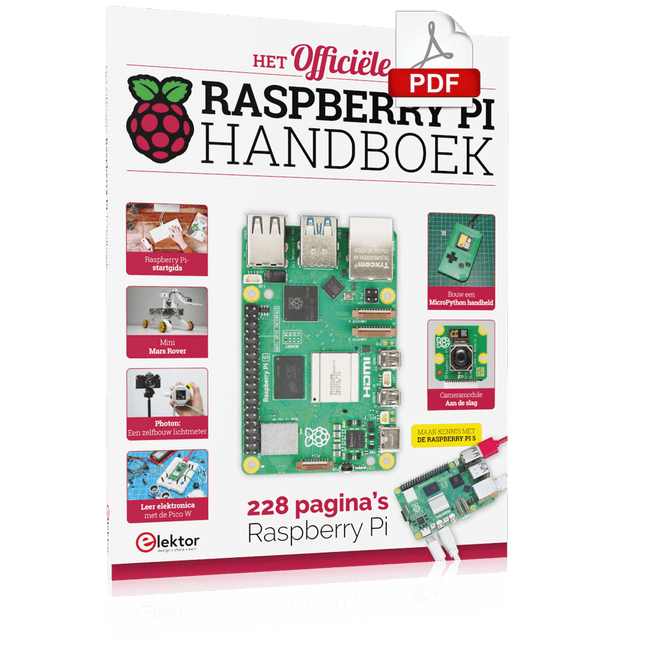 Het officiële Raspberry Pi Handboek (PDF)