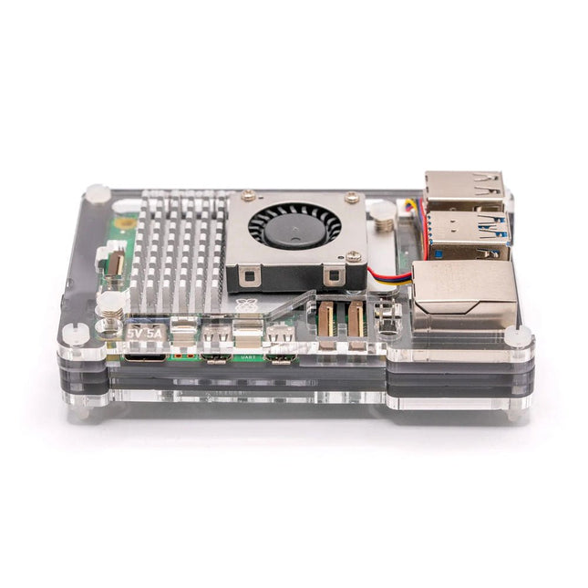 Pimoroni Pibow Coupe 5 (Ninja) - Case for Raspberry Pi 5 - Elektor