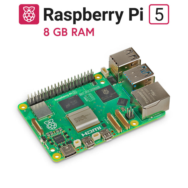 Raspberry Pi 5 (8 GB RAM) + GRATIS Raspberry Pi 5 Essentials (E-book)