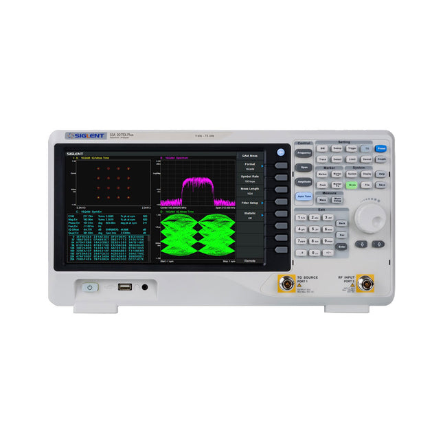 Siglent SSA3075X Plus Spectrum Analyzer (9 kHz - 7,5 GHz)