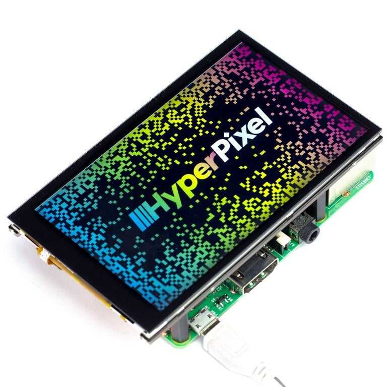 HyperPixel 4.0 - Écran haute résolution pour Raspberry Pi (version tac –  Elektor