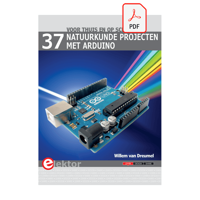 37 Natuurkunde Projecten met Arduino (E-book)