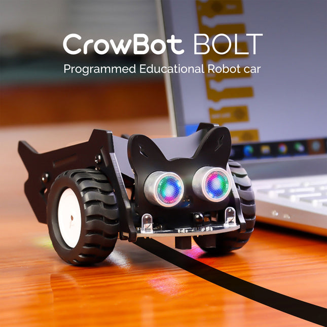 CrowBot BOLT - Programmable Smart Robot Car Kit (with Joystick)
