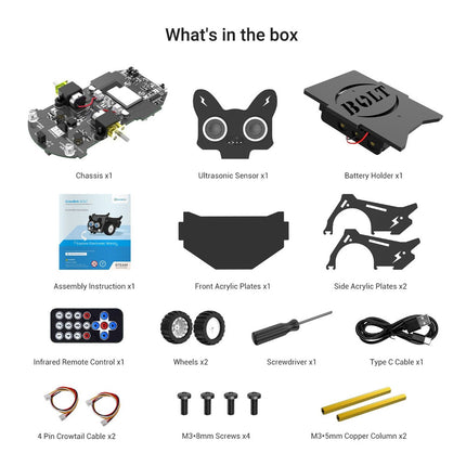 CrowBot BOLT – Programmable Smart Robot Car Kit (with Joystick)