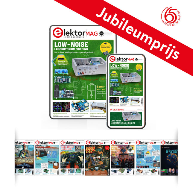 Elektor Green-lidmaatschap (tegen jubileumprijs)
