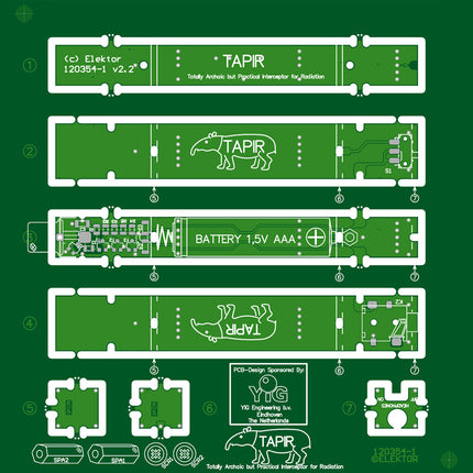 Elektor Tapir E-Smog Detector Kit