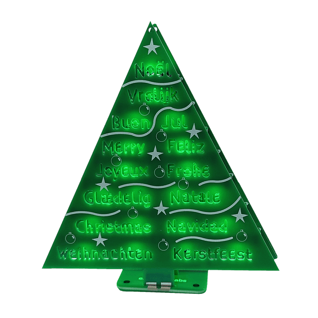 Elektor Wordy Christmas Tree