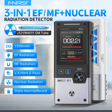 FNIRSI GC-03 Multifunctionele Stralingsdetector