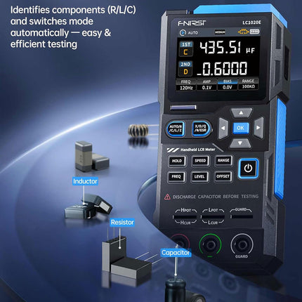 FNIRSI LC1020E High Precision LCR Meter (Auto Measurements)