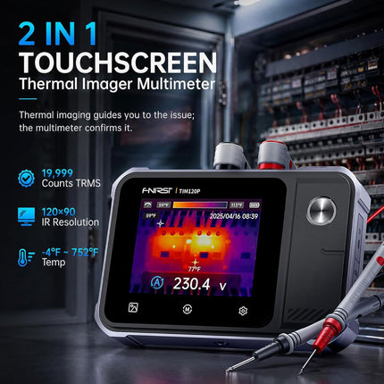 FNIRSI TDM-120P Warmtebeeld-multimeter