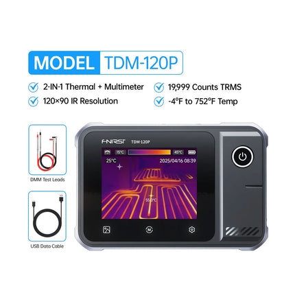 FNIRSI TDM-120P Warmtebeeld-multimeter