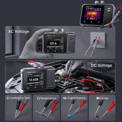 FNIRSI TDM-120P Warmtebeeld-multimeter