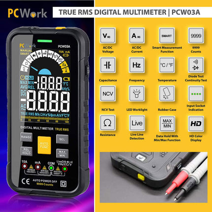 PCW03A True RMS Multimeter