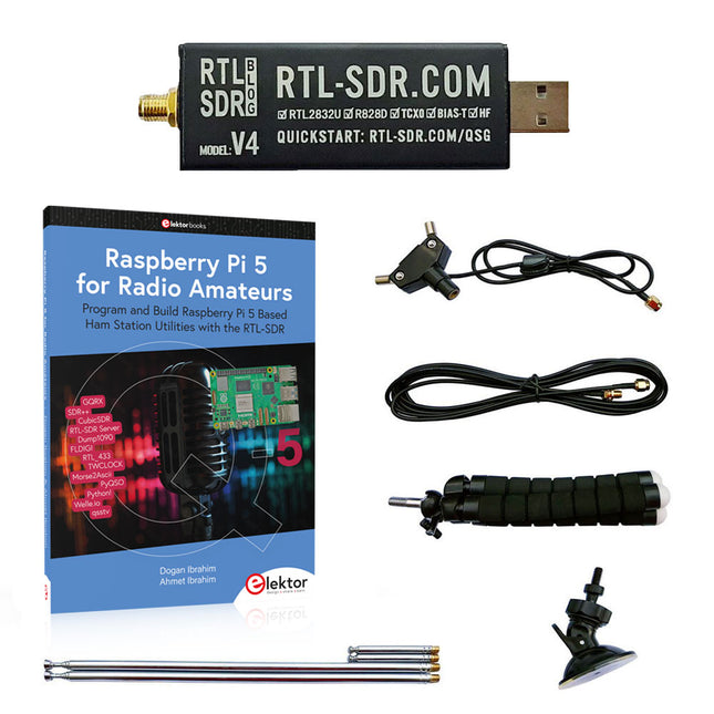 Raspberry Pi 5 RTL-SDR V4 (Bundel)