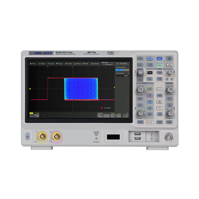 Siglent SDS2102X Plus 2-kanaals oscilloscoop (100 MHz)