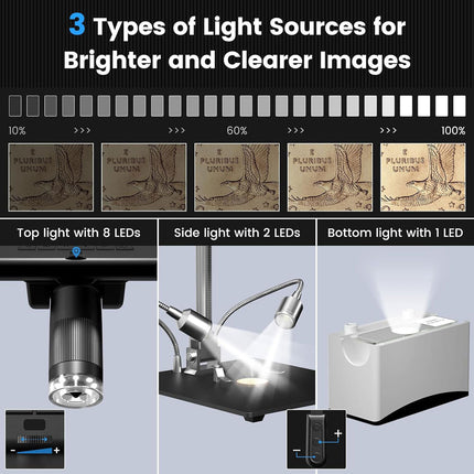 Andonstar AD210 10.1" Digital Microscope - Elektor