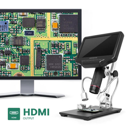 Andonstar AD407 HDMI Digitale Microscoop met 7" LCD-scherm