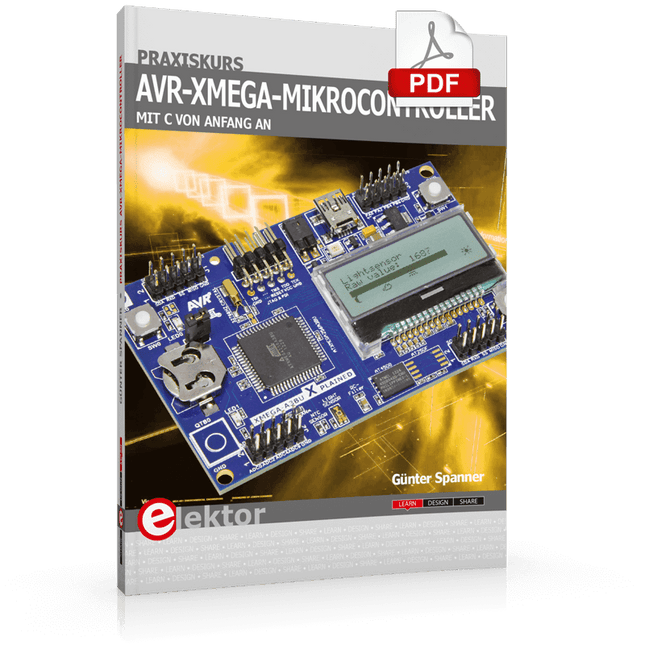 Praxiskurs AVR-XMEGA-Mikrocontroller (E-book)