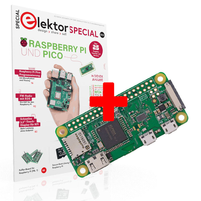 Bundle: Raspberry Pi Zero W + Raspberry Pi und Pico (Special)