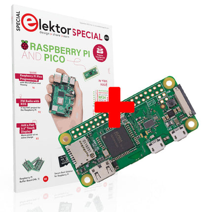 Bundel: Raspberry Pi Zero W + Raspberry Pi and Pico (Special)