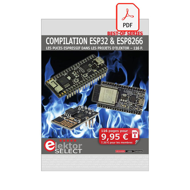 Compilation ESP32 & ESP8266 (FR) | (E - book) - Elektor