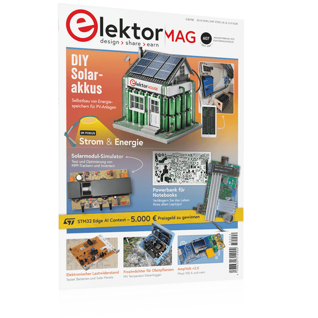 Elektor 01 - 02/2025 (frei Haus) - Elektor