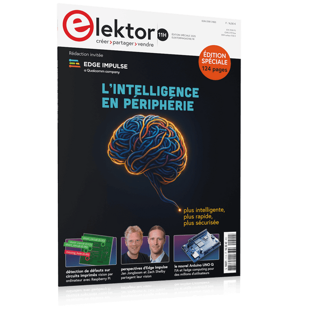 Elektor Edge Impulse Guest Edition 2025 (FR)