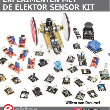 Experimenten met de Elektor Sensor Kit voor Arduino en ATtiny85 (E - book) - Elektor