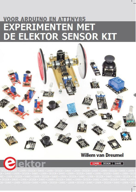 Experimenten met de Elektor Sensor Kit voor Arduino en ATtiny85 (E - book) - Elektor