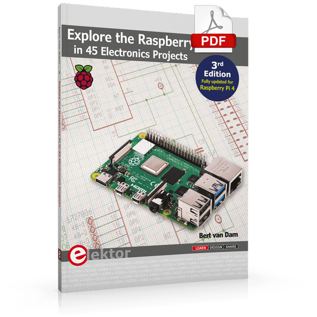 Explore the Raspberry Pi in 45 Electronics Projects (3rd Edition | E-book)