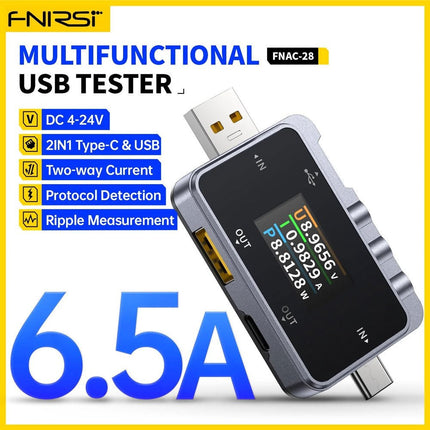 FNIRSI FNAC - 28 USB Tester - Elektor