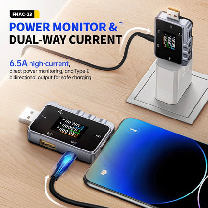 FNIRSI FNAC - 28 USB Tester - Elektor