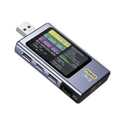 FNIRSI FNB58 USB-tester met Bluetooth (spannings- en stroommeter)