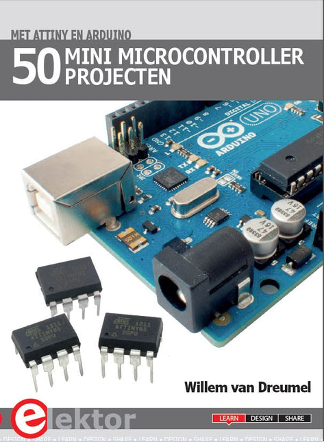 50 Mini Microcontroller projecten (E-BOOK)