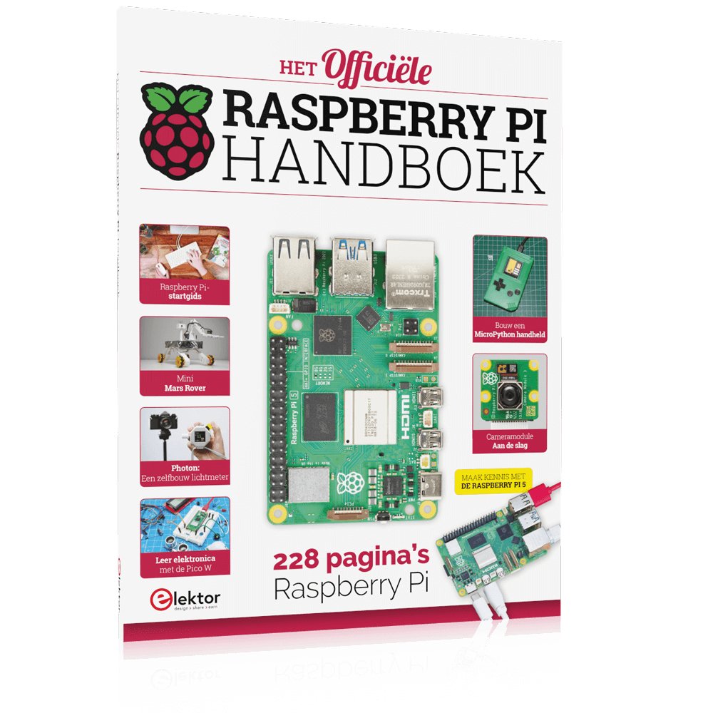Het officiële Raspberry Pi Handboek – Elektor