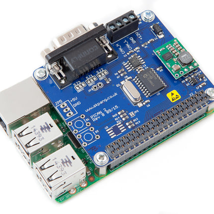 PiCAN 2 – CAN-Bus Board for Raspberry Pi 2/3 with SMPS
