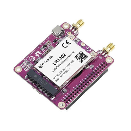LR1302 LoRaWAN HAT for Raspberry Pi (EU868) - Elektor