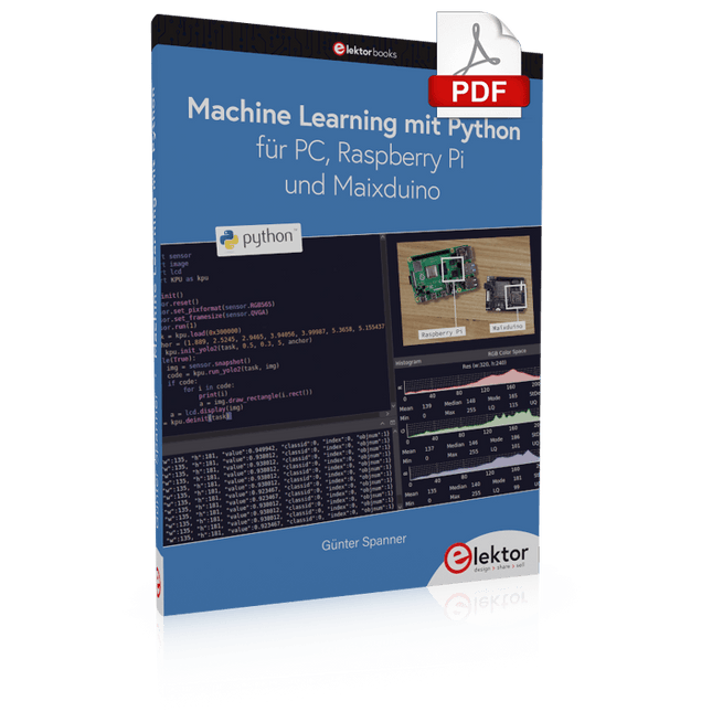 Machine Learning mit Python für PC, Raspberry Pi und Maixduino (E-book)