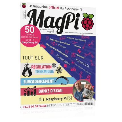 MagPi n°35 (Mars-Avril 2024) FR – Livraison gratuite !