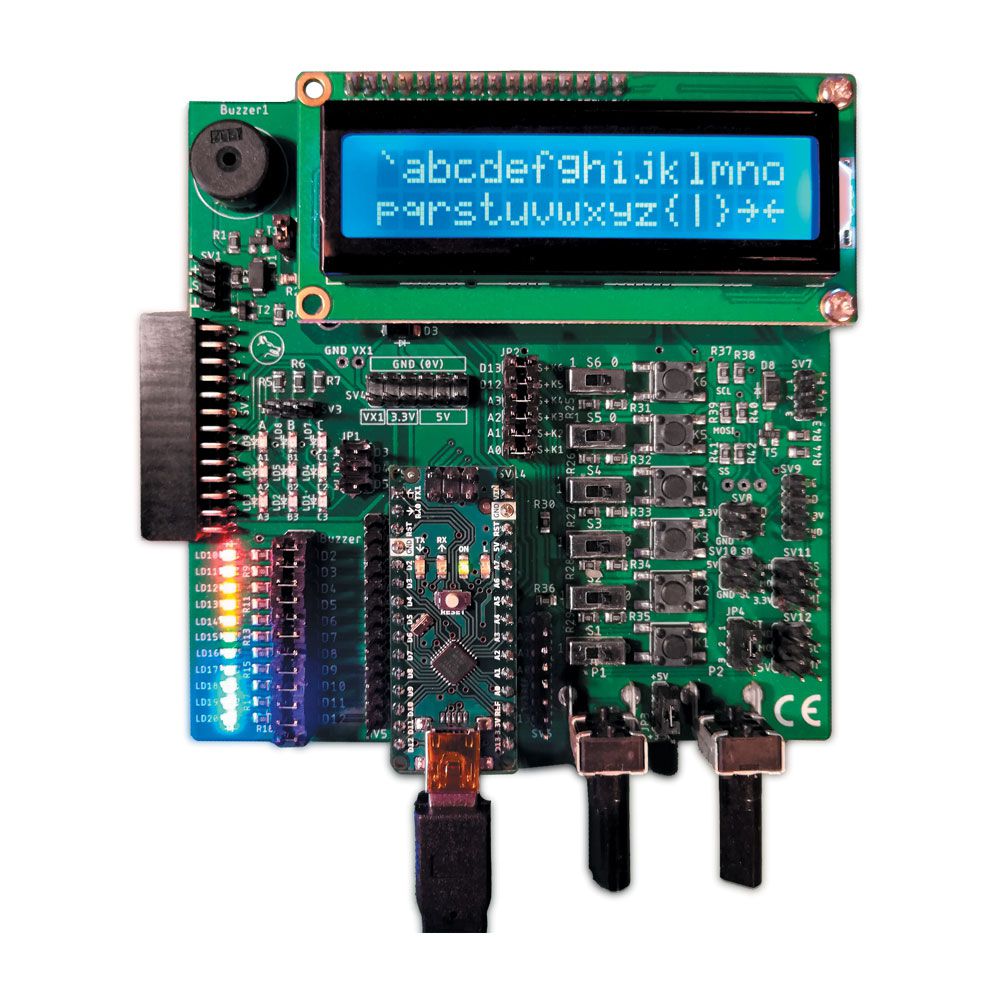 Microcontrollers Hands-on Course for Arduino Starters (Bundel) – Elektor