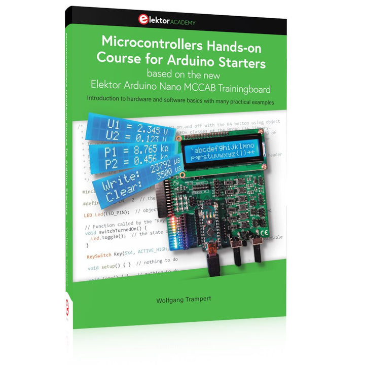 Microcontrollers Hands-on Course for Arduino Starters (Bundel) – Elektor