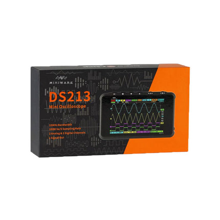 Miniware DS213 4-kanaals Mini Oscilloscoop (15 MHz)