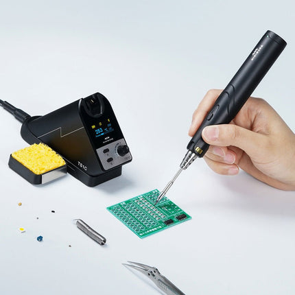 Miniware TS1C Cordless Soldering Station - Elektor