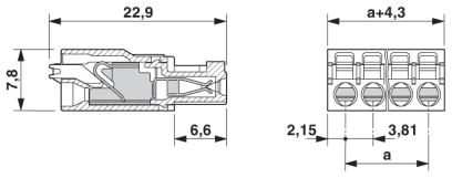 PCB connector - 14 pos. push-in spring connection – Elektor