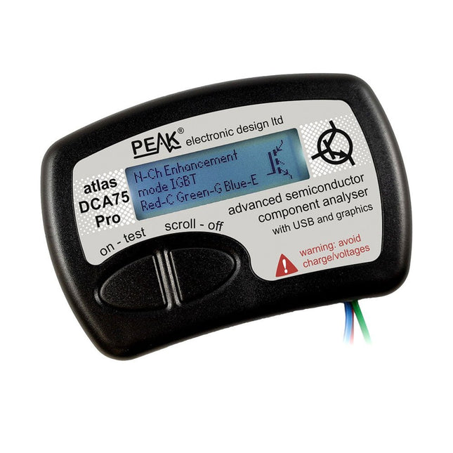 Peak Atlas DCA75 Pro Advanced Semiconductor Analyser - Elektor