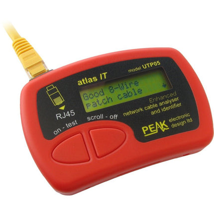Peak UTP05E Network Cable Analyser - Ultimate Atlas IT Kit - Elektor