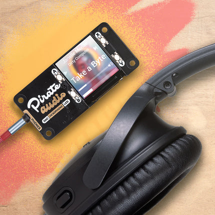 Pimoroni Pirate Audio: Headphone Amp for Raspberry Pi