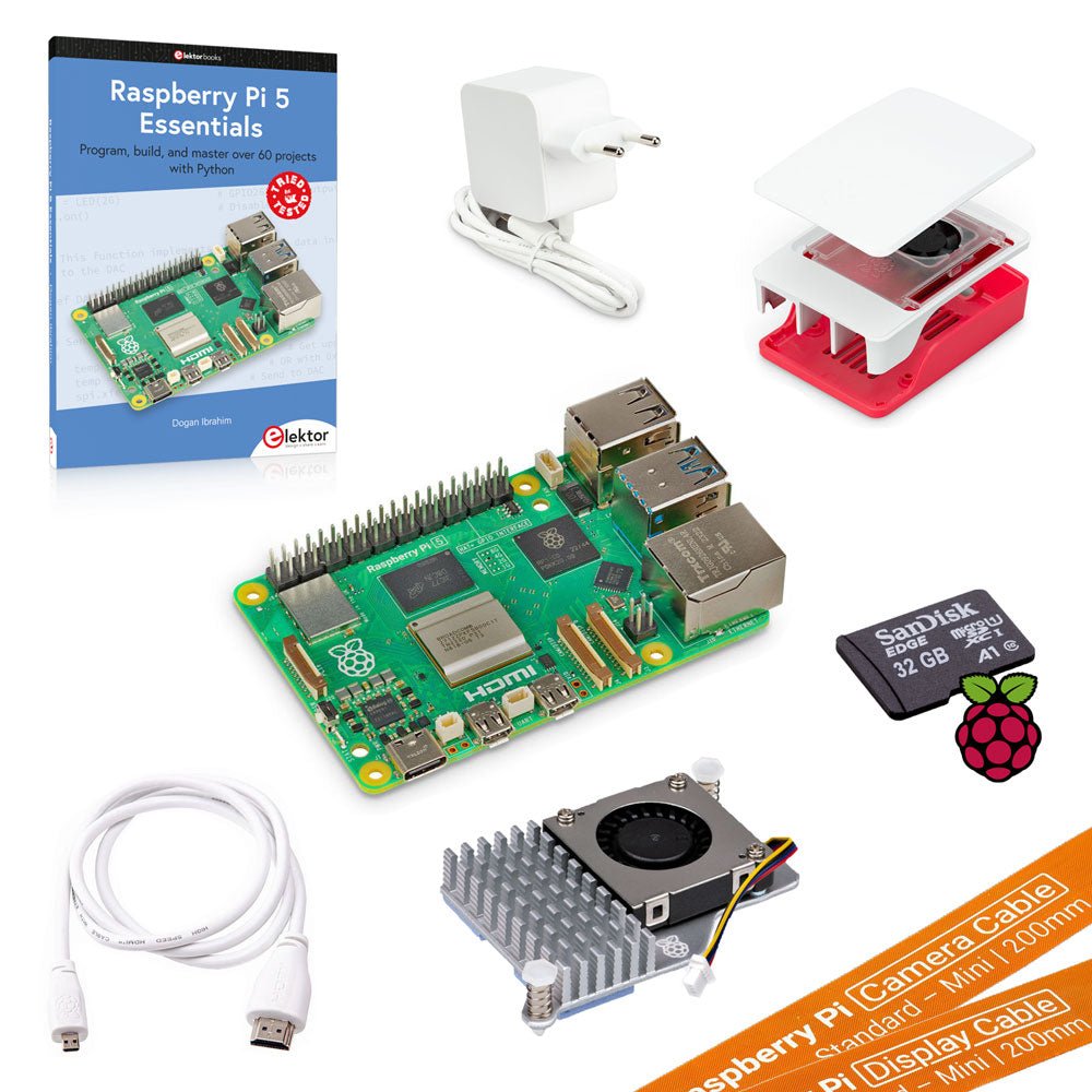 Raspberry Pi 5 Ultimate Starter Kit (4 GB) – Elektor